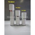 Empty white cosmetic packaging 15ml 30ml 50ml serum fancy plastic bottles